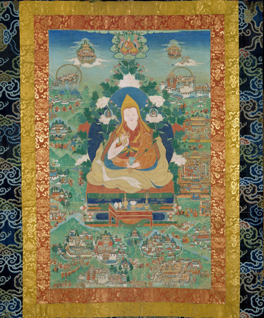 Ngawang Lobsang Gyatso, 5th Dalai Lama by Tibetan culture.