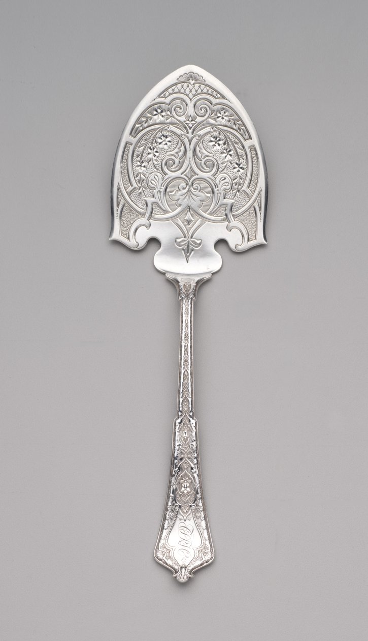 "Persian" pattern waffle server by Tiffany and Company