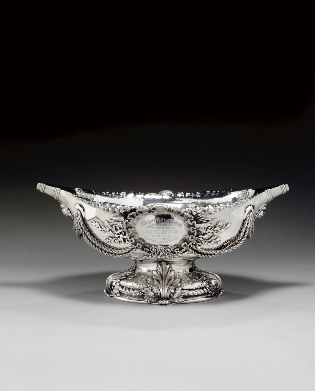 Yacht trophy centrepiece by Tiffany and Company