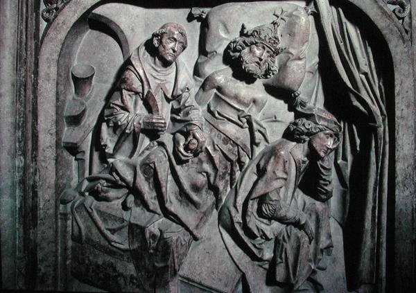 Tomb of Henri II (973-1024) and his wife Kunigunde, (detail) by Tilman Riemenschneider
