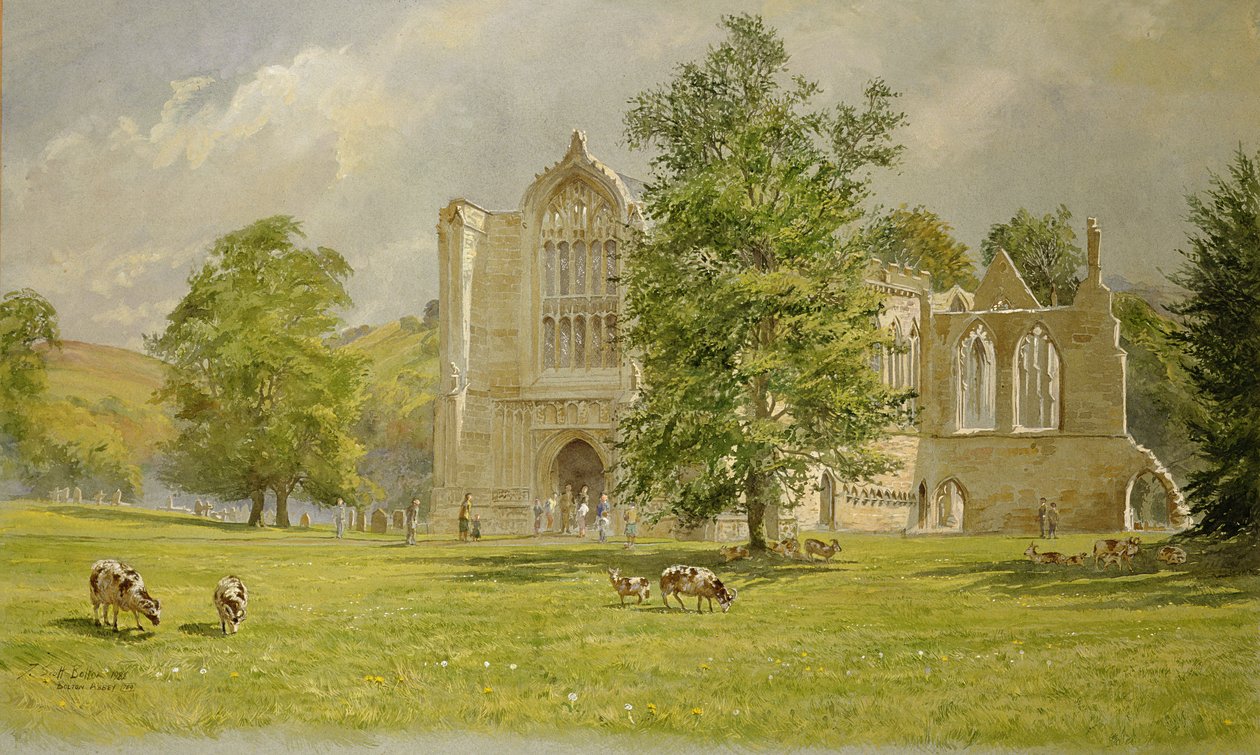 Bolton Abbey, 1988 by Tim Scott Bolton
