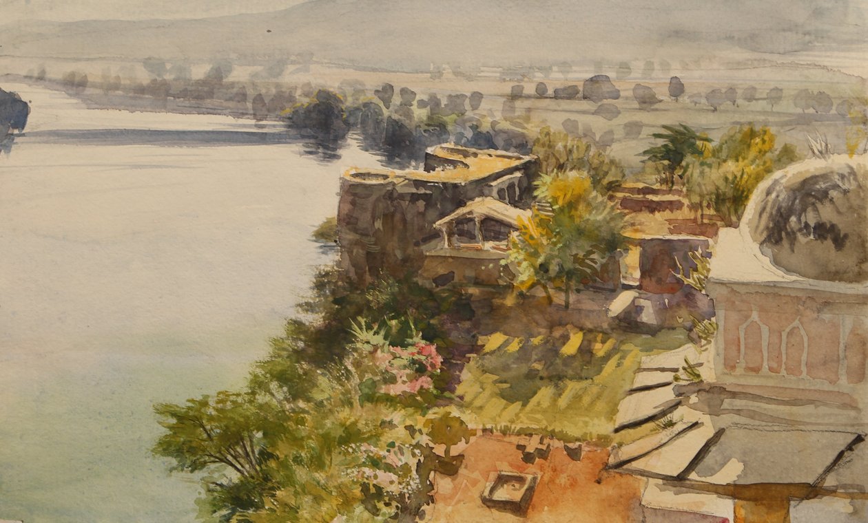 River at Bhainsrorgarh by Tim Scott Bolton