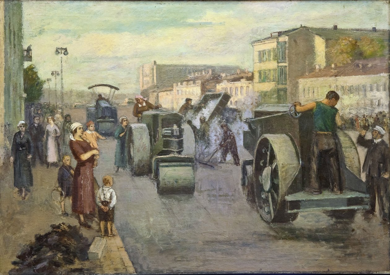 The Reconstruction of Moscow by Timofei Ermilovich Pustovalov