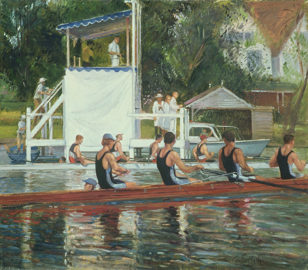 Before the Press Stand, Henley by Timothy Easton