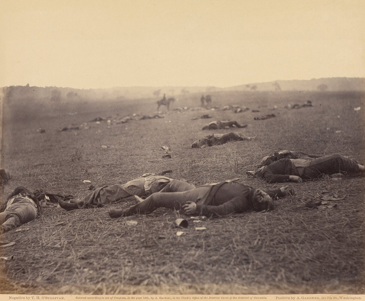 A Harvest of Death by Timothy H. OSullivan