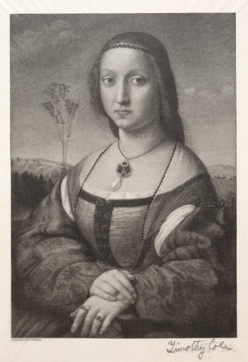 Old Italian Masters: Maddalena Doni by Timothy Cole