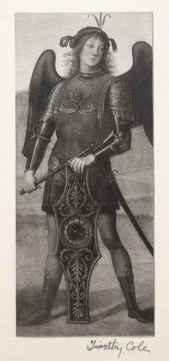 Old Italian Masters: St. Michael by Timothy Cole