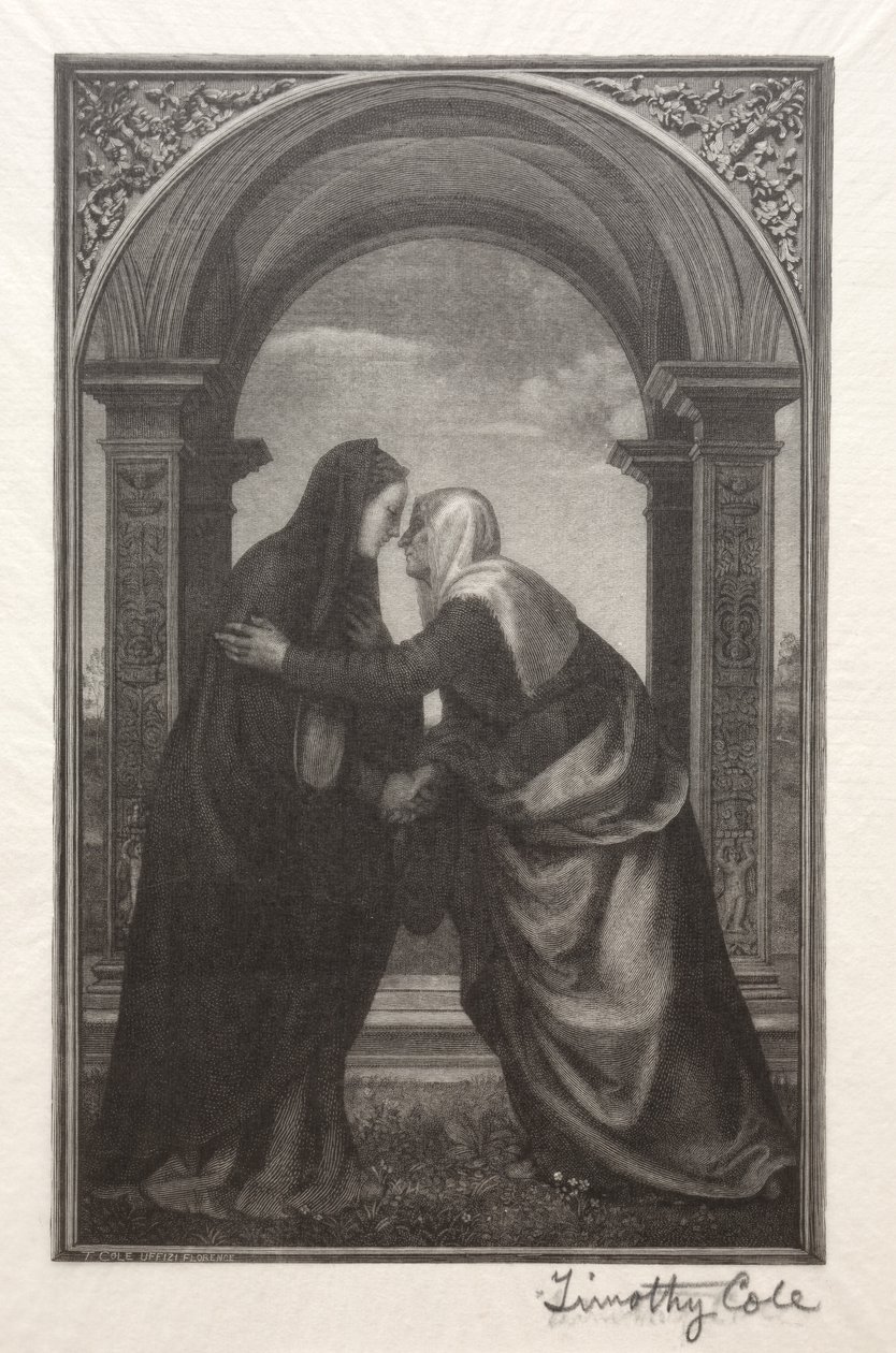 Old Italian Masters: The Visitation, 1888-1892 by Timothy Cole