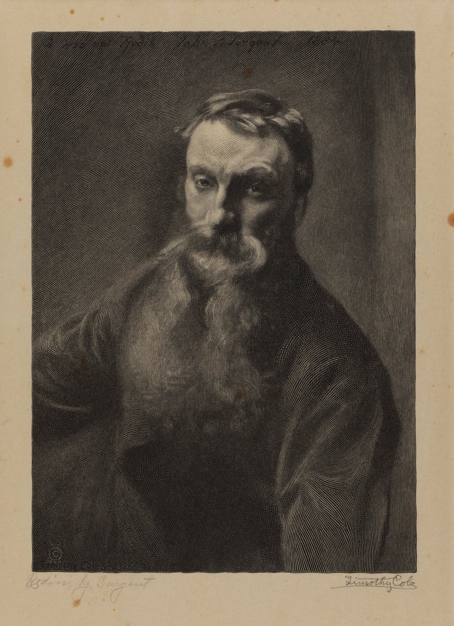 Portrait of Rodin by Timothy Cole