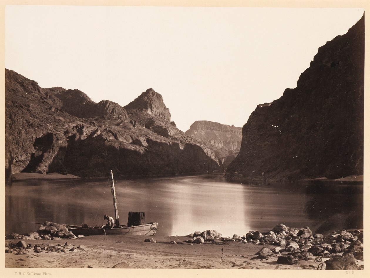 Black Cañon, Colorado River, from Camp 8, Looking Above by Timothy H. O