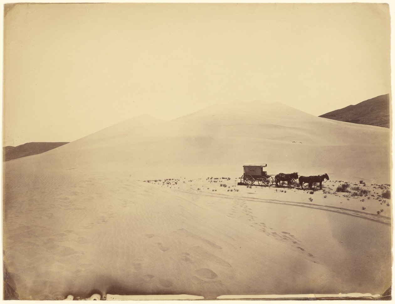 Desert Sand Hills near Sink of Carson, Nevada by Timothy H. O
