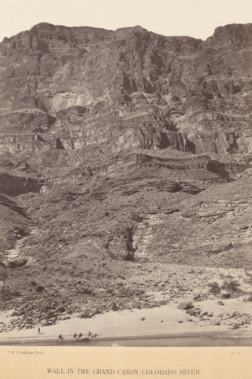 Wall in the Grand Canyon, Colorado River by Timothy H. O