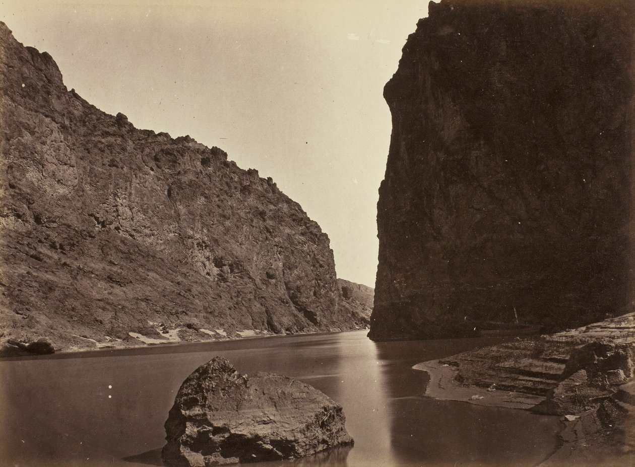 Black Canyon, Colorado River, Looking Below, Near Camp 7 by Timothy O
