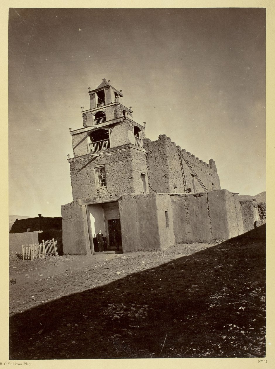 The Church of San Miguel, the Oldest in Santa Fe, N.M. by Timothy O