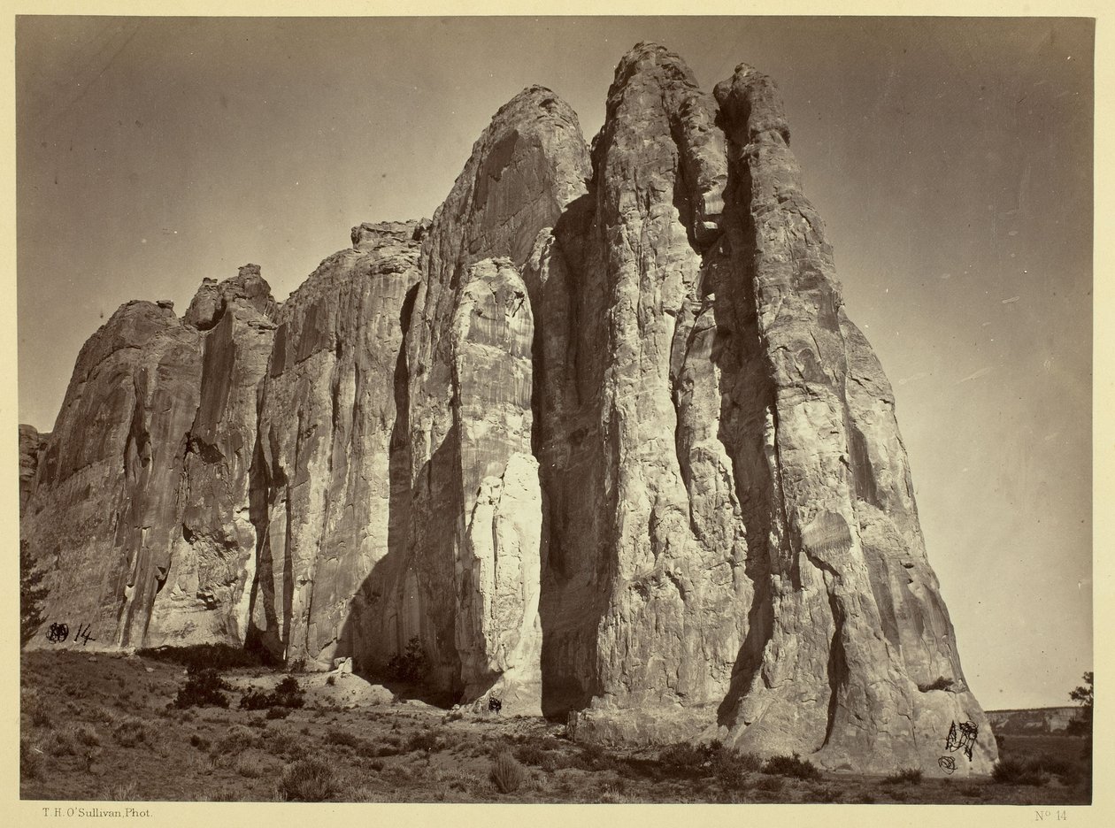 The South Side of Inscription Rock by Timothy O