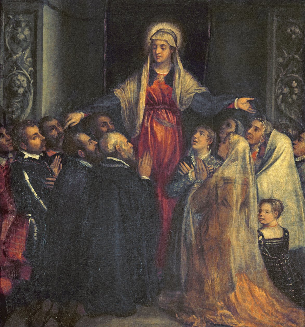 Madonna della Misericordia by Tiziano Vecelli