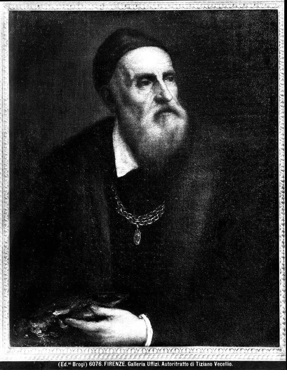Self Portrait by Tiziano Vecelli