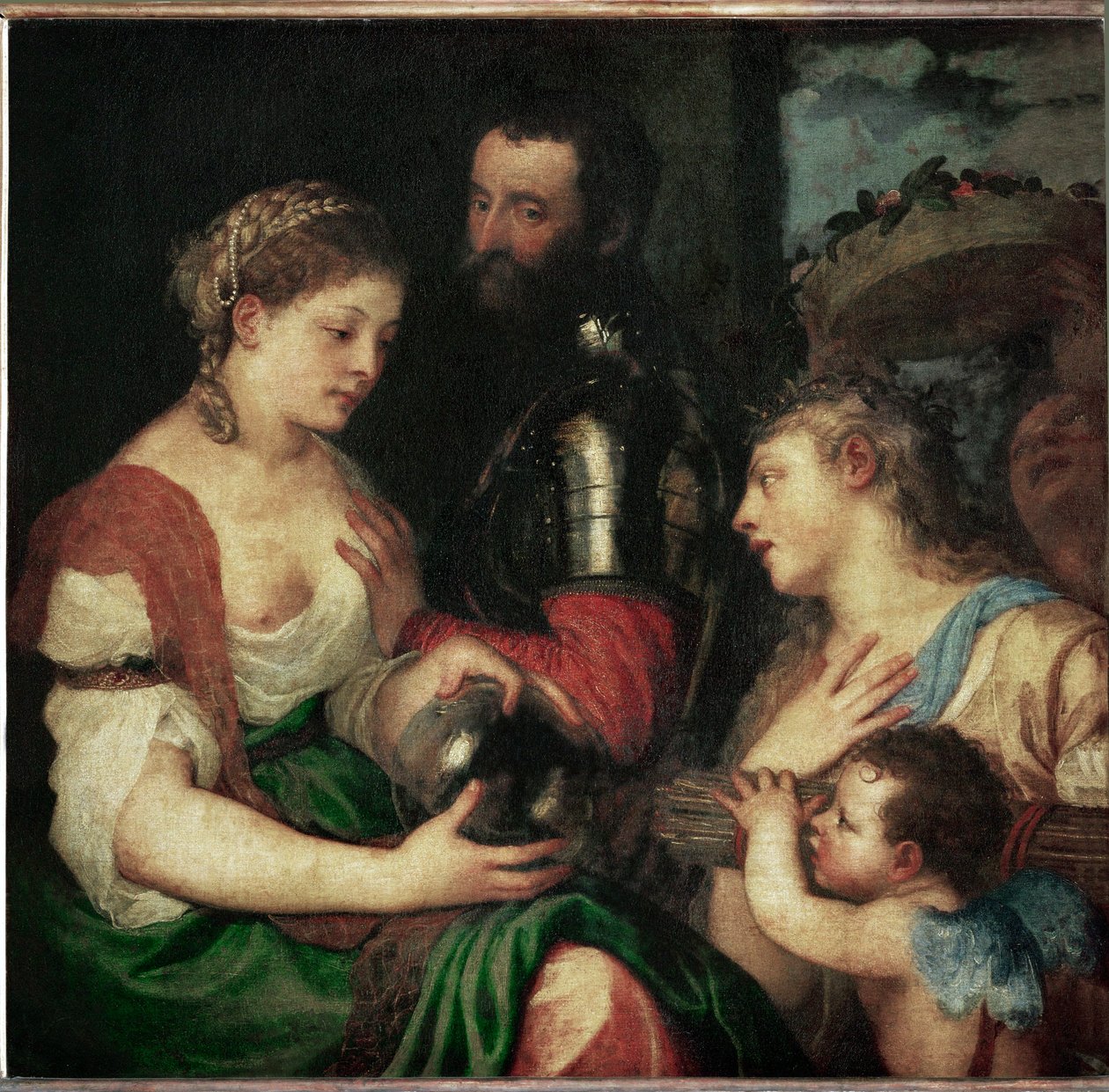 Conjugal Allegory Mistakenly Attributed to Alphonse d