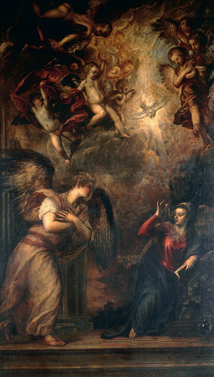 Annunciation by Titian (c.1488 1576)