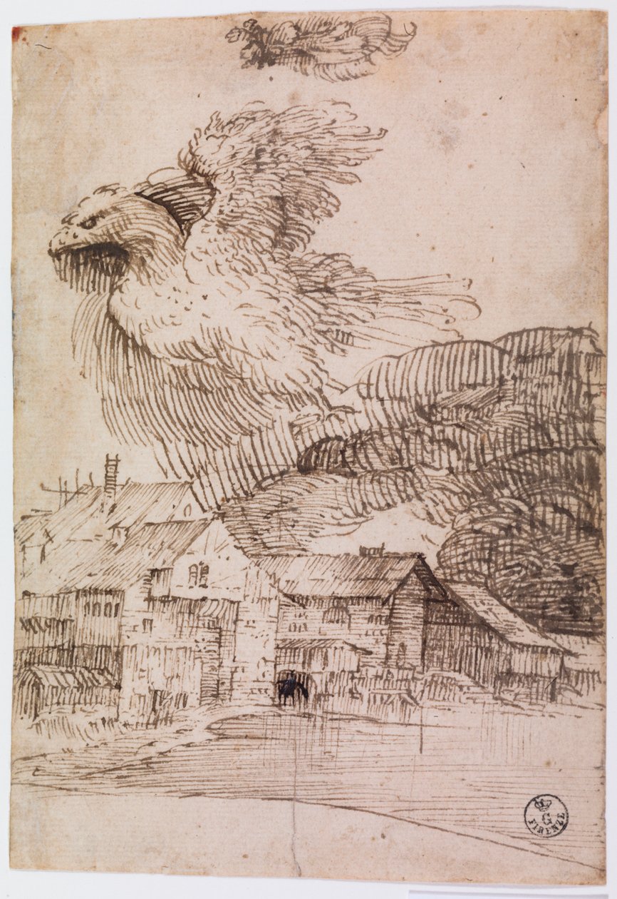 Houses and an Eagle by Titian (c.1488 1576)