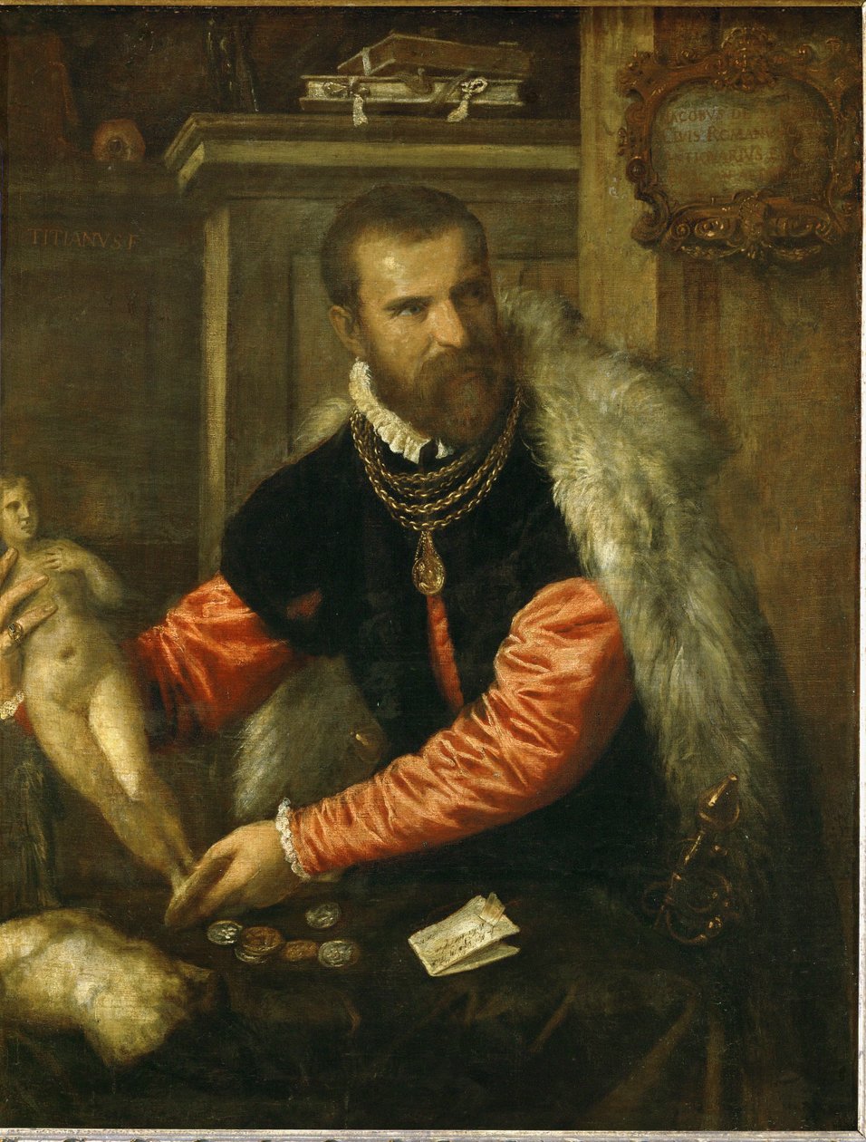 Jacopo de Strada by Titian (c.1488 1576)