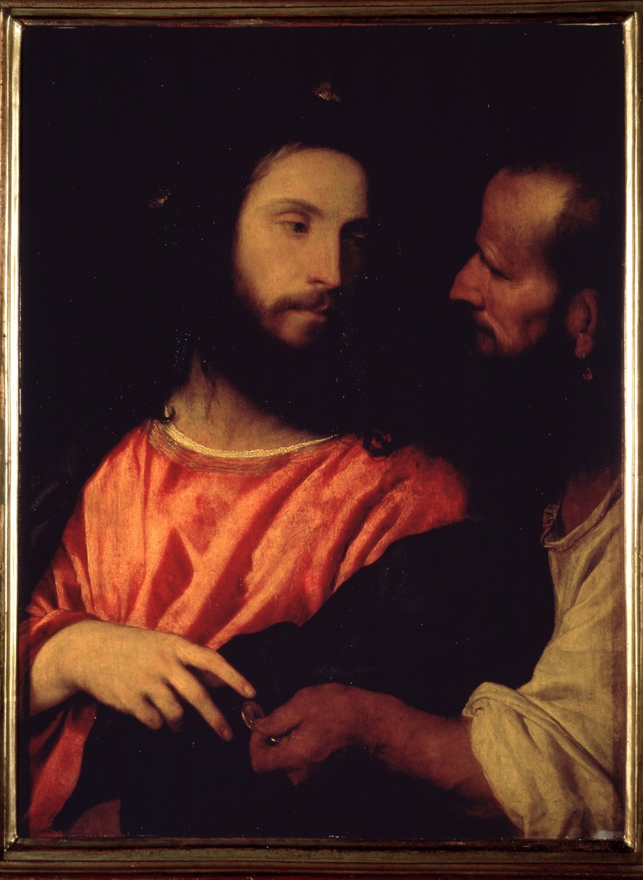 The Tribute Money by Titian (c.1488 1576)