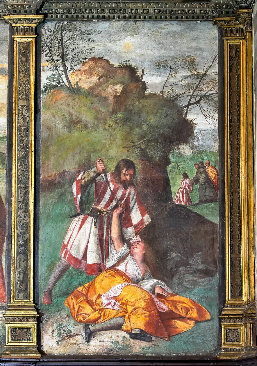 Miracle of the Jealous Husband by Titian (c.1488 1576)