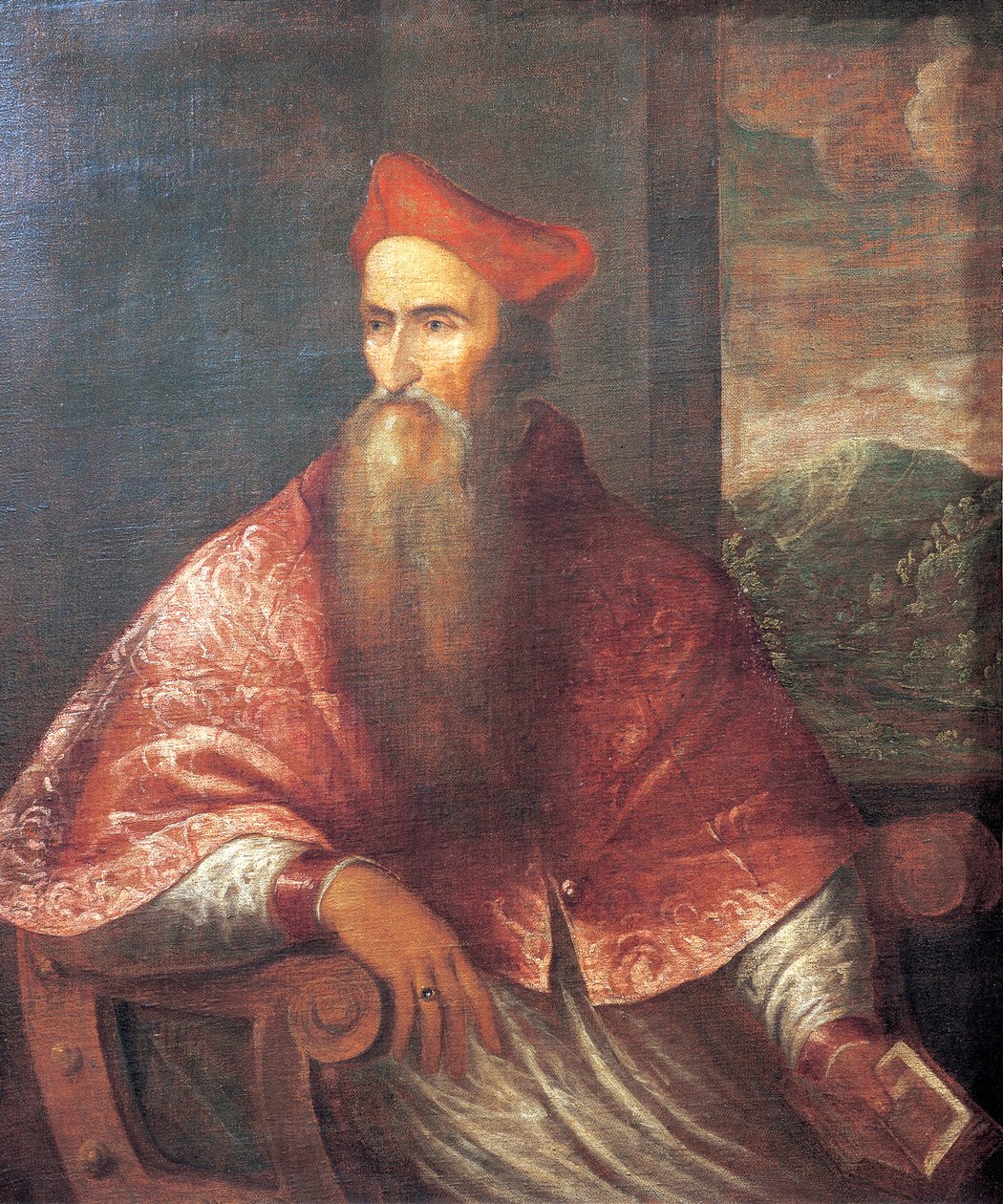 Portrait of Pietro Bembo by Titian (c.1488 1576)