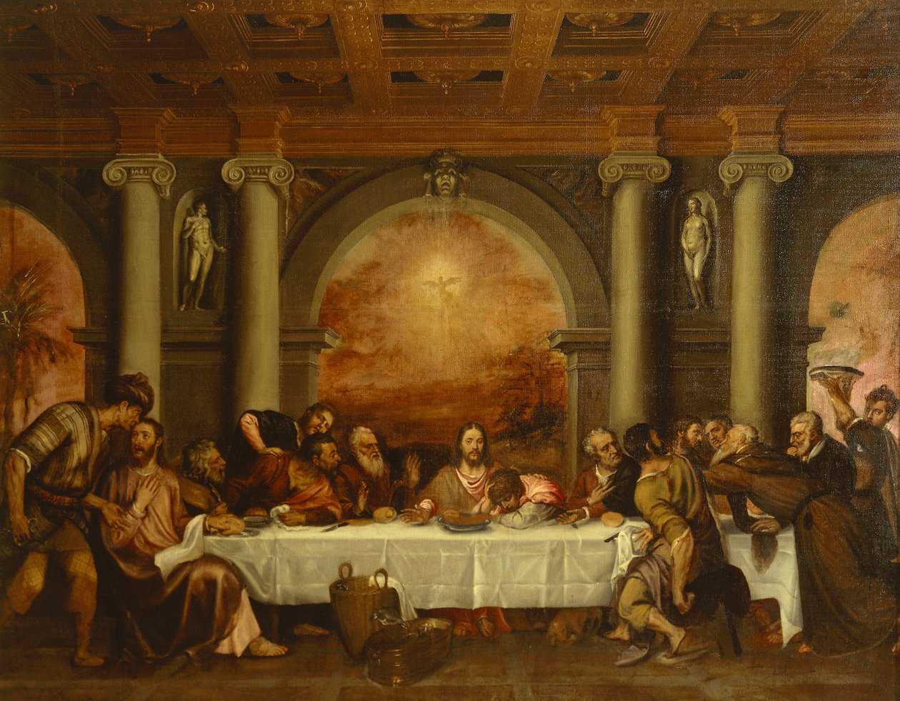 Sketch for Last Supper by Titian (c.1488 1576)