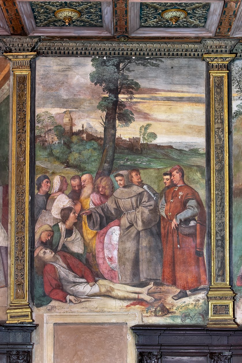 St Anthony reattaching the foot to a young man by Titian (c.1488 1576)