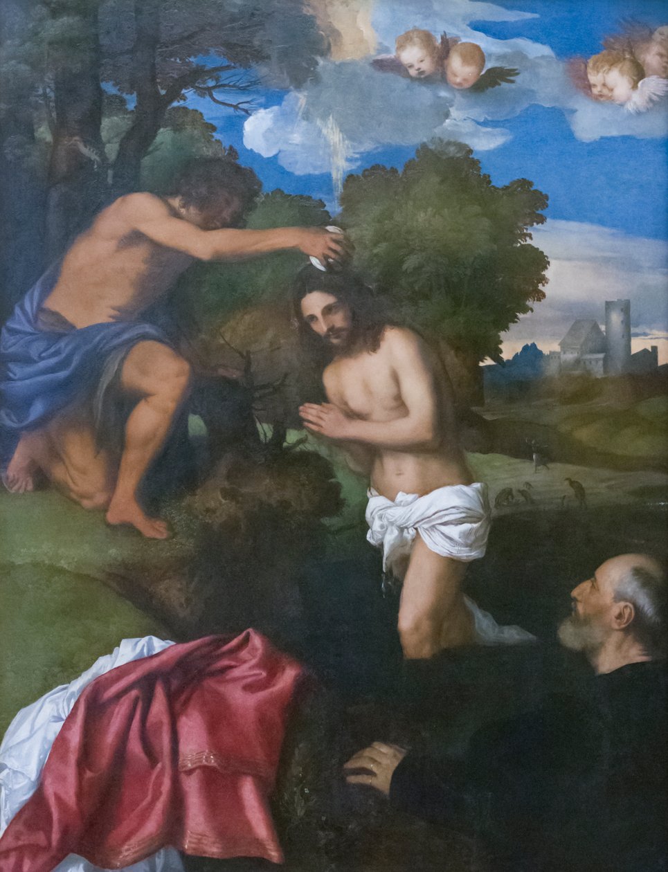 The Baptism of Christ by Titian (c.1488 1576)