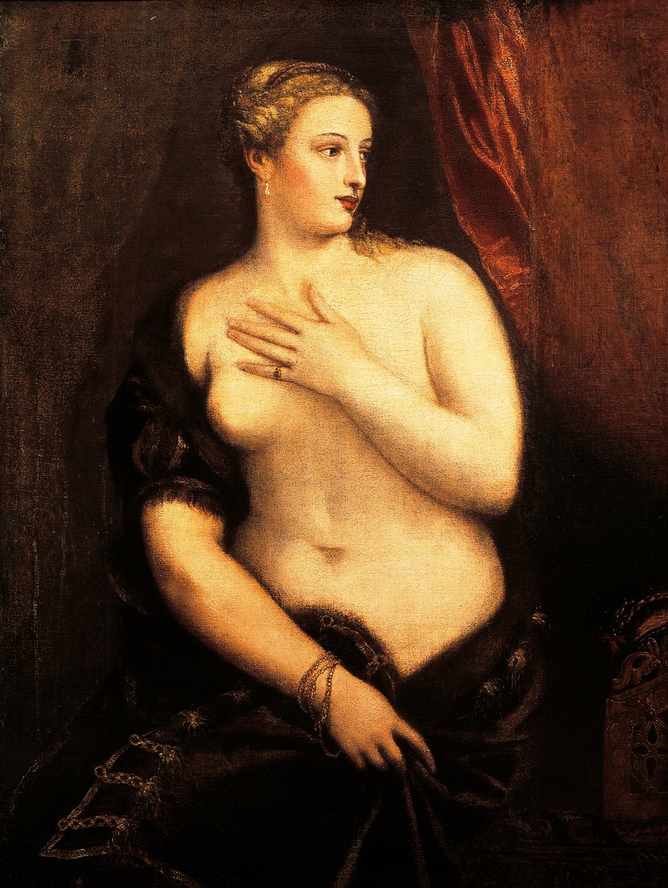 Venus with Mirror by Titian (c.1488 1576)