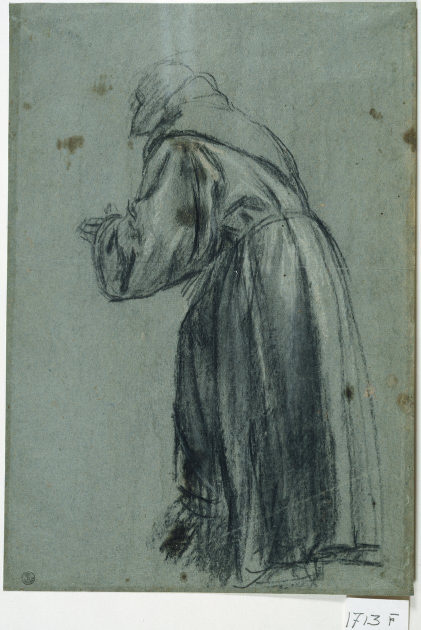 Franciscan in Prayer by Titian (c.1488 1576)