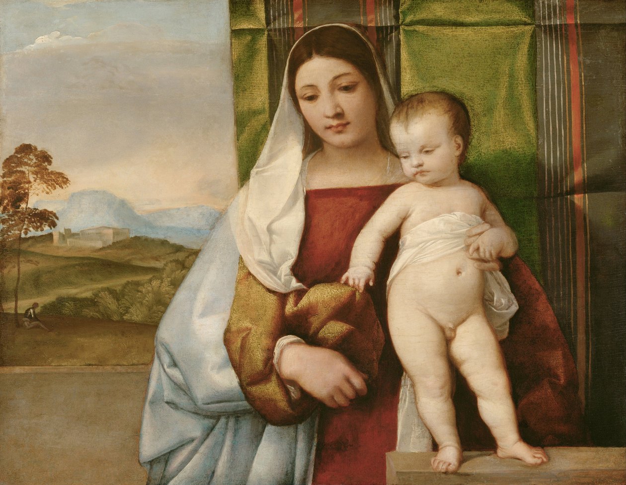 The Gipsy Madonna by Titian (c.1488 1576)