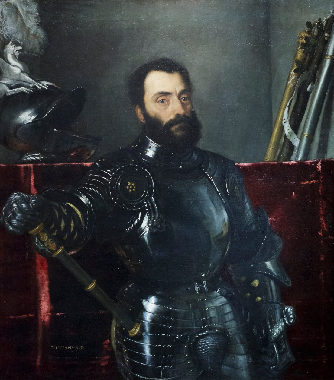 Portrait of Francesco Maria I della Rovere by Titian (c.1488 1576)