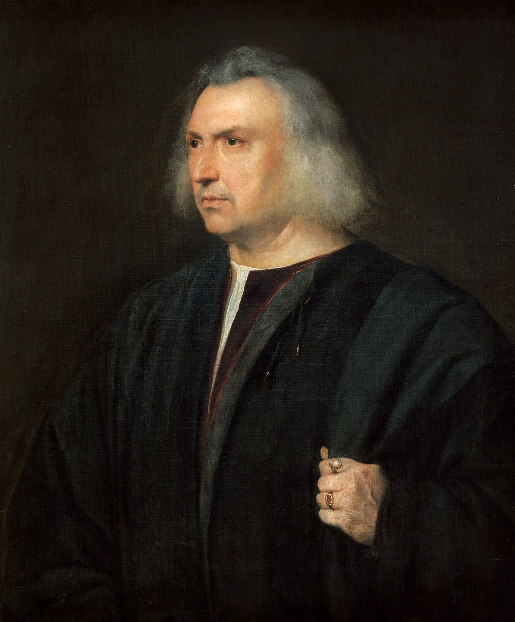 Portrait of Man (or physician Gian Giacomo Bartolotti from Parma) by Titian (c.1488 1576)
