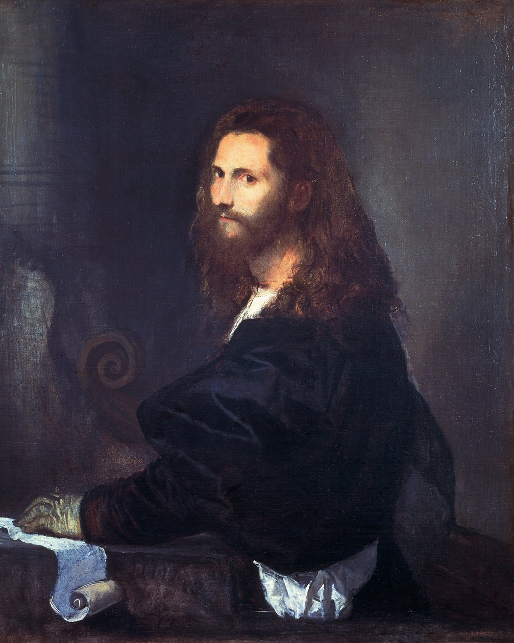 Portrait of a Musician by Titian (c.1488 1576)