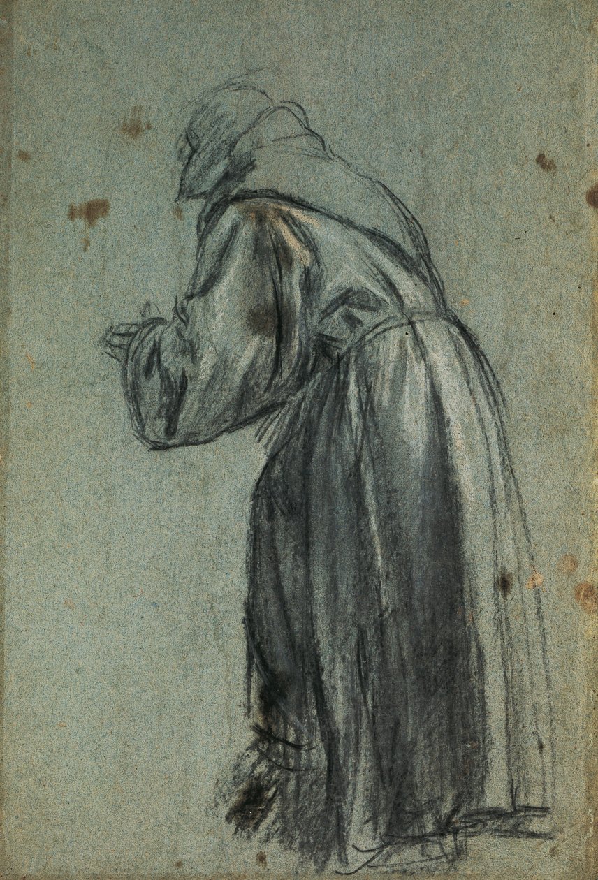 Study for representation of St Francis by Titian (c.1488 1576)