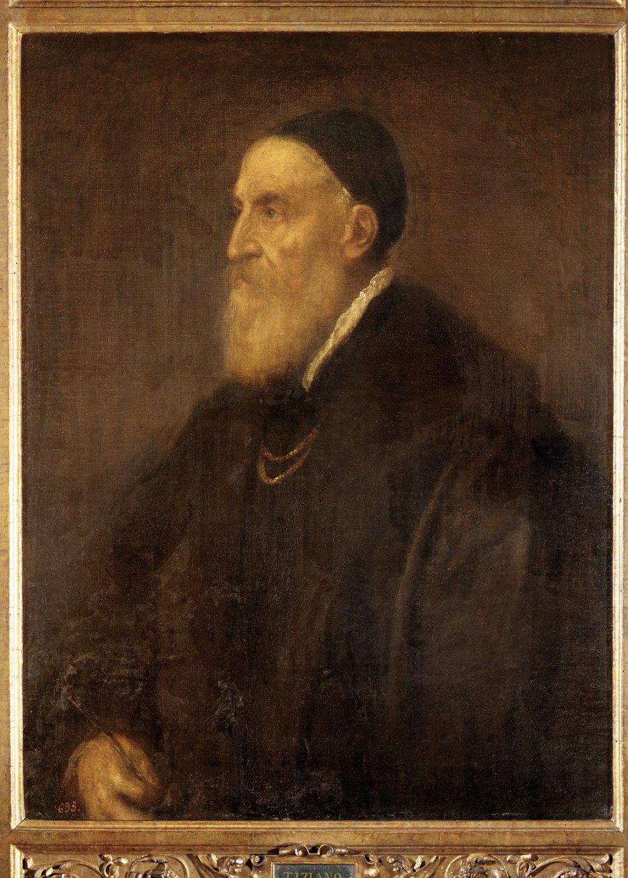 Self-Portrait, Painted Shortly Before the Outbreak of the Plague in Venice