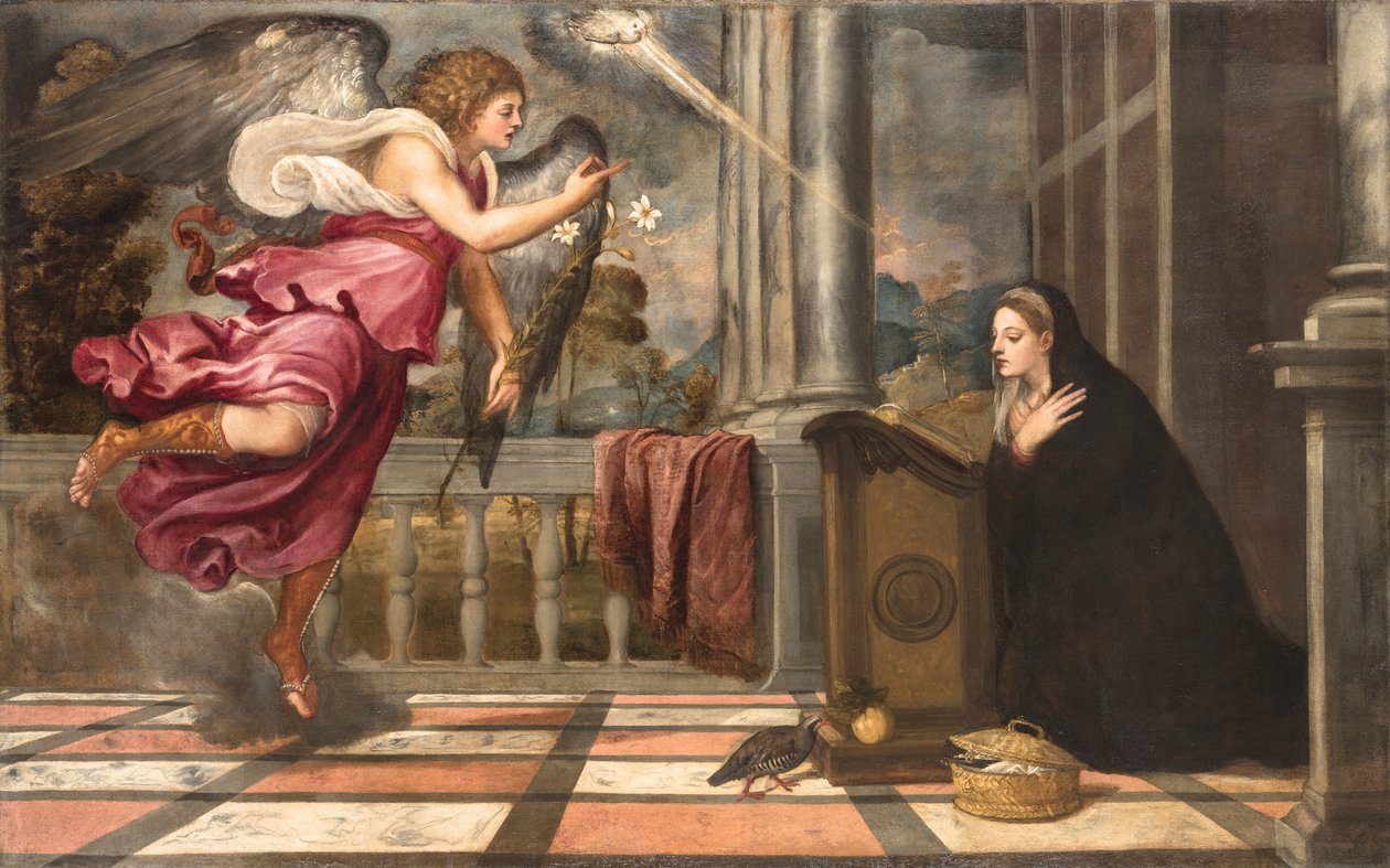 The Annunciation, ca. 1538-1539 by Titian