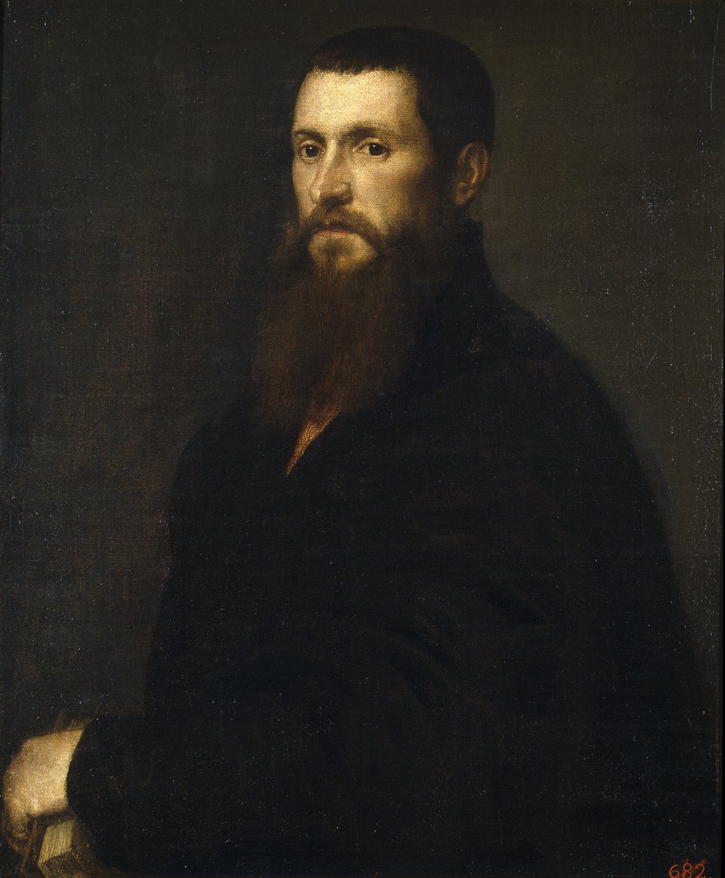 Daniele Barbaro by Tiziano Vecelli