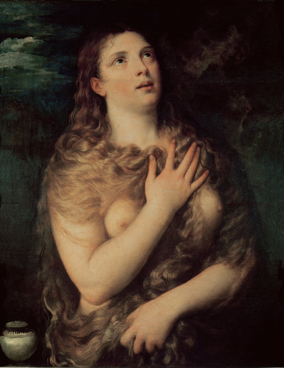 Mary Magdalene by Tiziano Vecelli