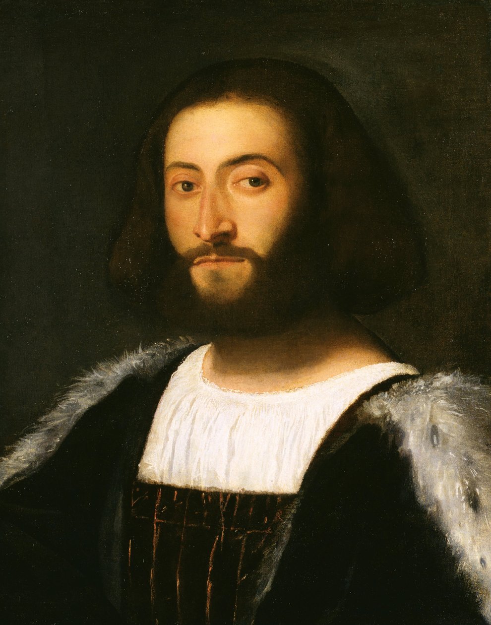 Portrait of a Man by Tiziano Vecelli