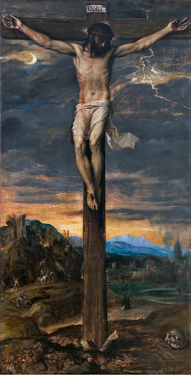 Christ on the Cross, c1565 by Tiziano Vecelli