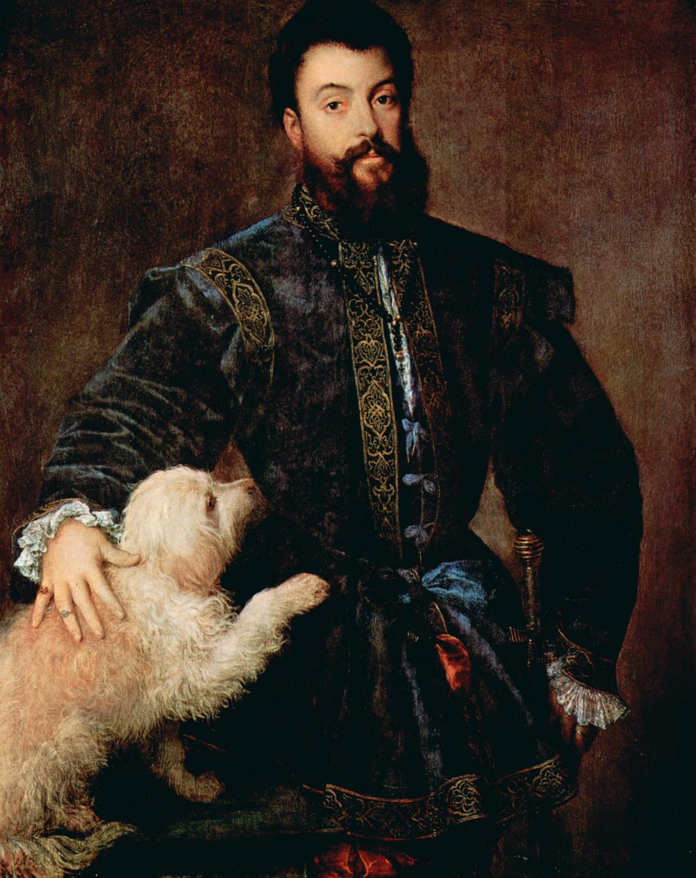 Portrait of Federico II Gonzaga, Duke of Mantua, 1500-1540, c. 1525 by Tiziano Vecelli