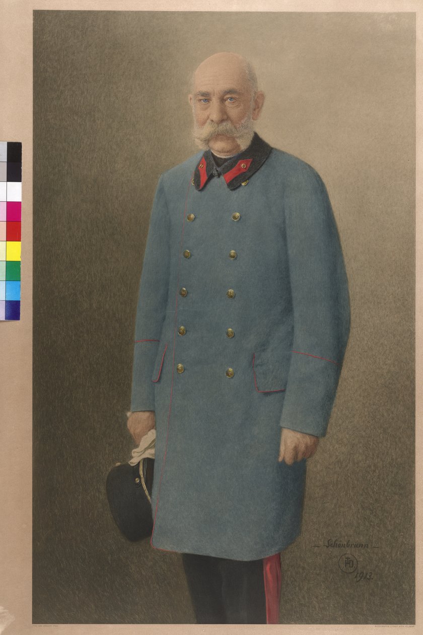Emperor of Austria Franz Joseph I by Tom von Dreger