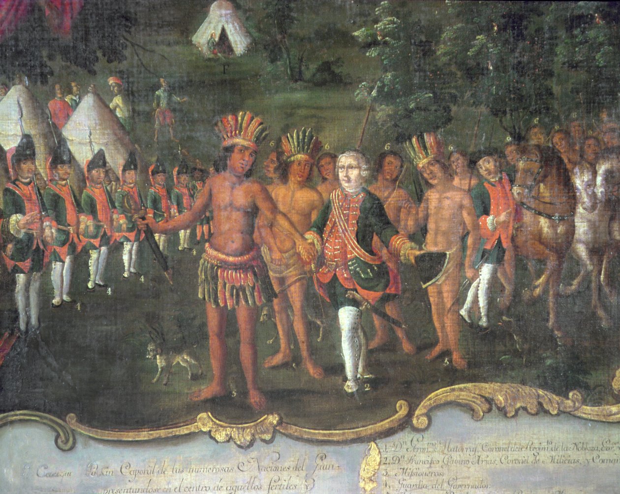 The Camp of Governor Matorras in the Chaco by Tomas Cabrera