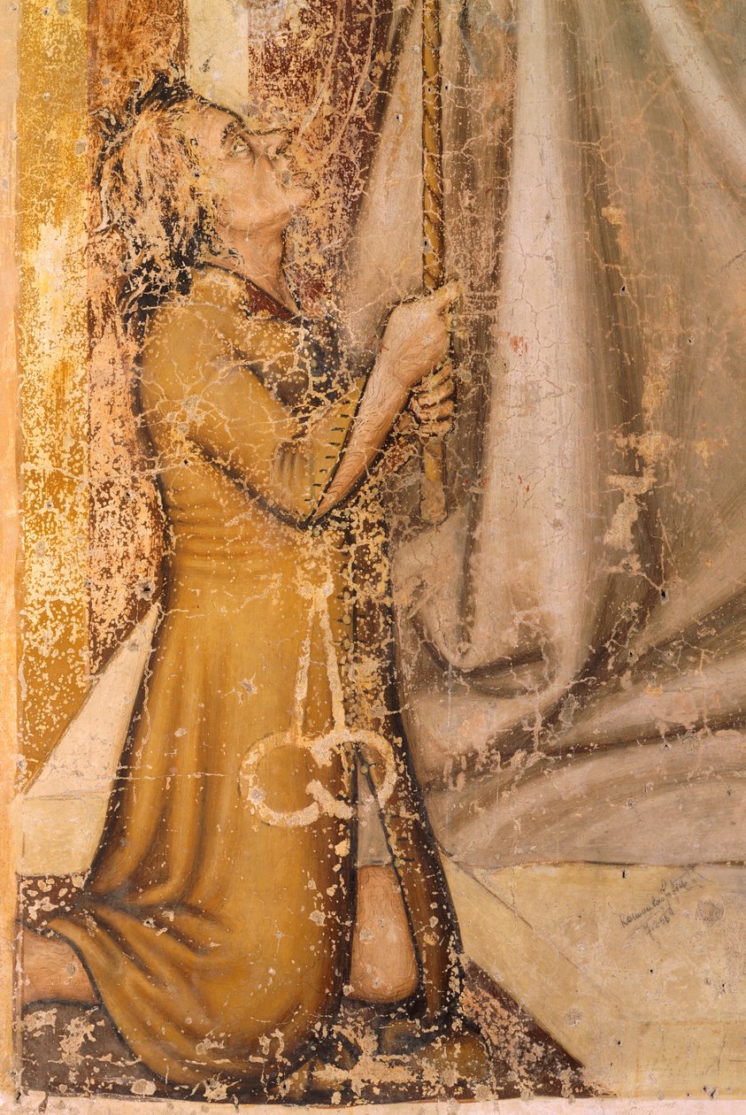 Depiction of Donors (detail) by Tomaso da (late 15th century) Modena