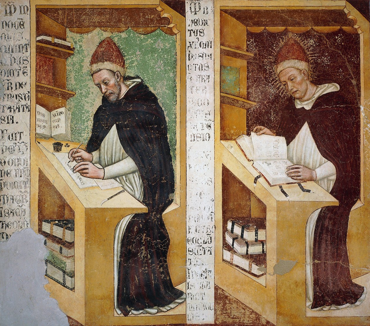 Forty Illustrious Members of the Dominican Order by Tomaso da (late 15th century) Modena
