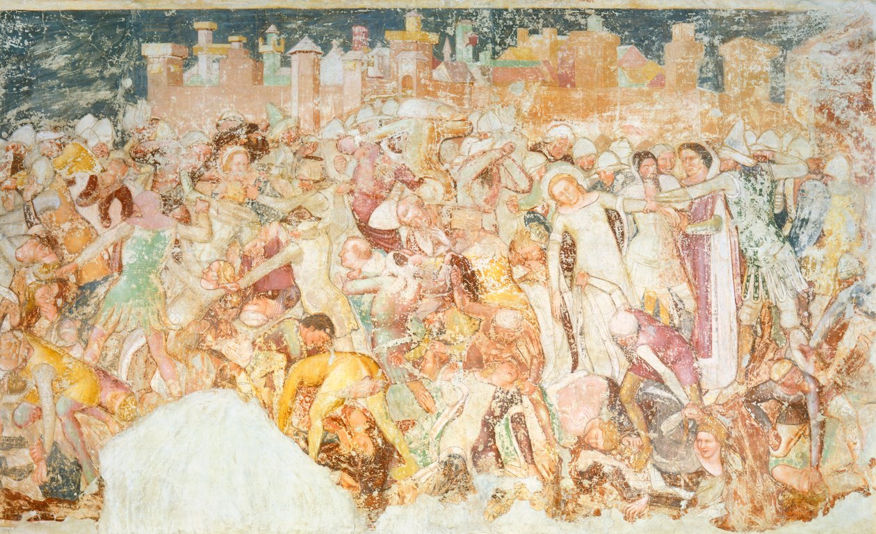 Martyrdom (detail) by Tomaso da (late 15th century) Modena